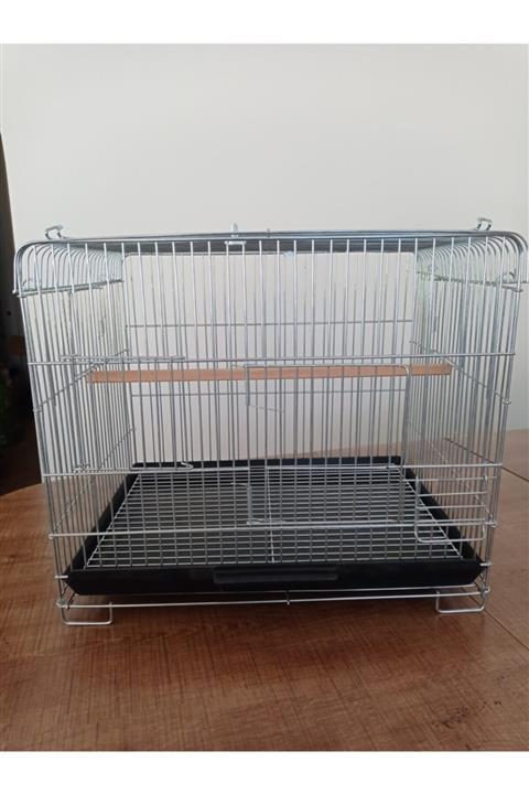 GOLD CAGE 4 Kapılı Izgaralı Ayaklı Kuş Üretim Kafesi (45*35*40 Cm)