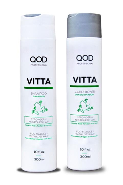 QOD Profesyonel Vitta Dökülme Karşıtı Şampuan ve Saç Kremi 300 ml