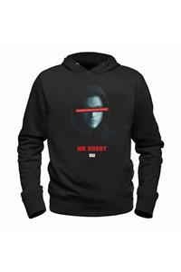 Alfa Tshirt Mr.robot Siyah Sweatshirt