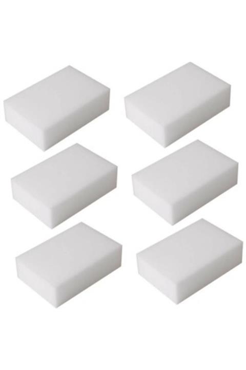 Polina Büyük Beyaz Sünger 6 Adet