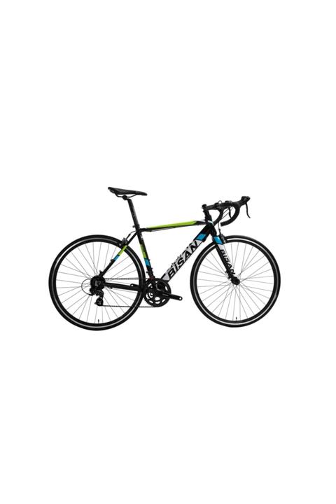 Bisan Siyah Yeşil Mavi Rx9100 Yol Yarış Bisikleti 53cm