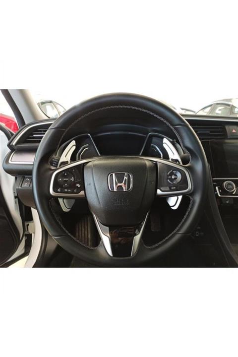 OEM Honda Civic Fc5-fk7 Direksiyon F1 Kulakcık Silver Paddle Shift Metal