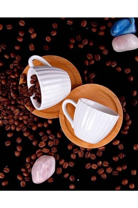 aksuticaret Bambu Fincan Seti 2li Özel Kutu Model - 1