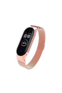 Mopal Steel Mi Band 4 Metal Kordon - Mi 3/4 - Rose