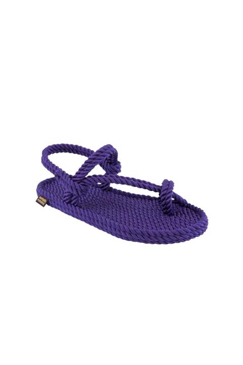 Nomadic Republic Hawaii Kadın Halat & İp Sandalet - Mor