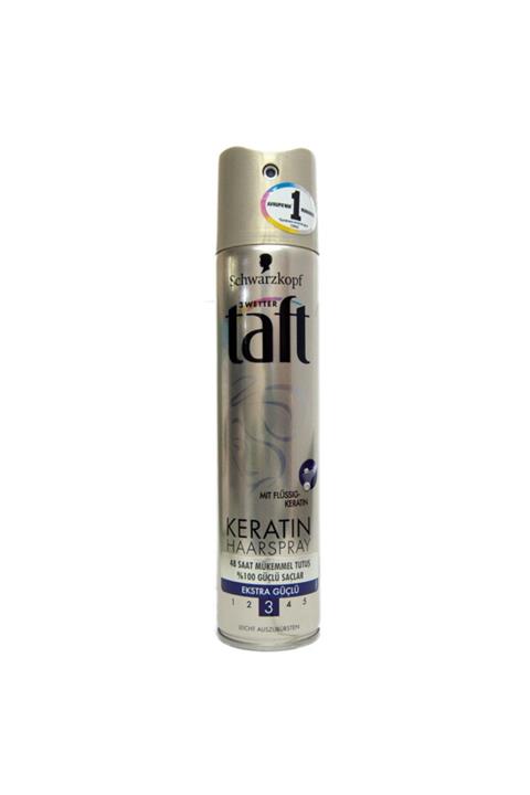 Taft Keratin Ultra Güçlü  Saç Spreyi 250 ml