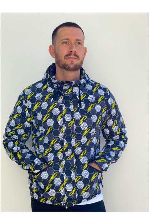 Roy Garage Erkek Ince Kapşonlu Yağmurluk