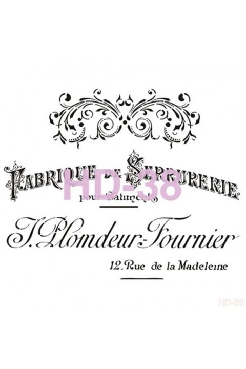 Cadence Hd038 Home Dekor Stencil