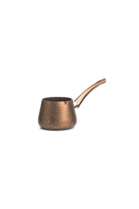 YAPRAKOUTLET Bronz Orta Boy Granit Cezve