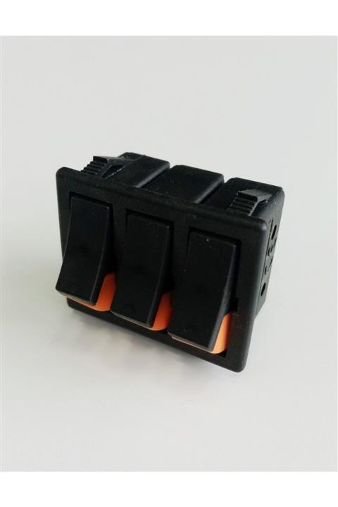 YILDIRAY Üçlü Çift Renk Anahtar