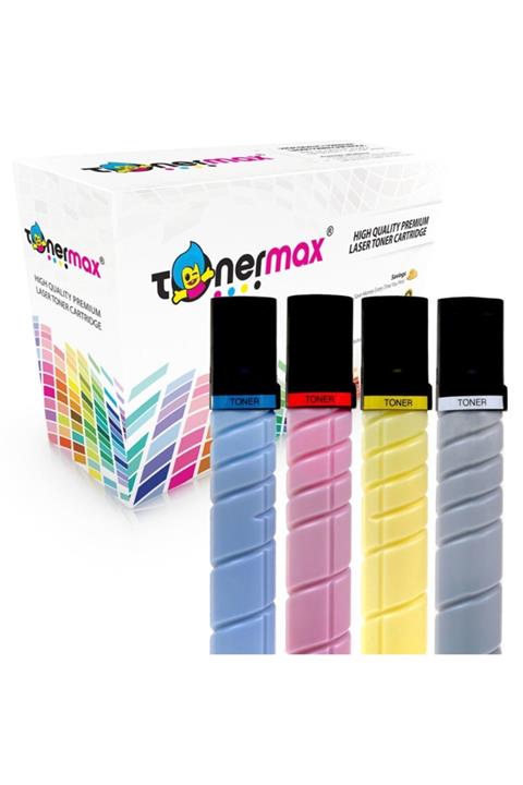 tonerturk Konica Minolta Tn-324 Muadil Toner Set / Bizhub C258 / C308 / C368 Set Muadil Toner