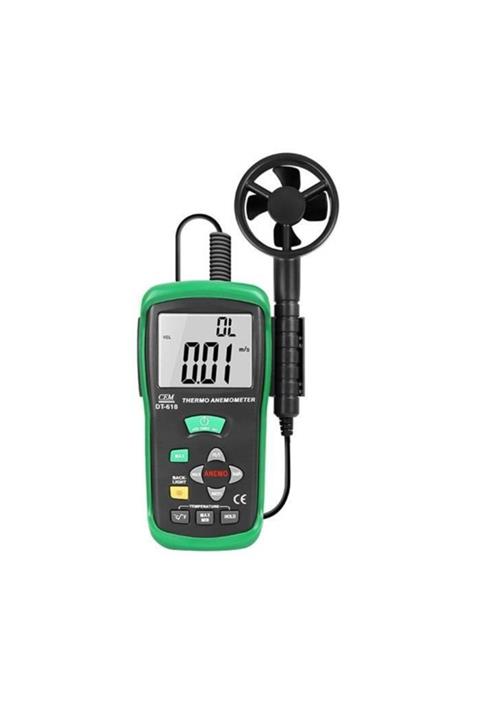 Cem Dt 618 Rüzgar Hızı Ve Sıcaklık Ölçer Anemometre