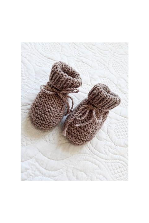 Murat El Örgüsü Bebek Patik