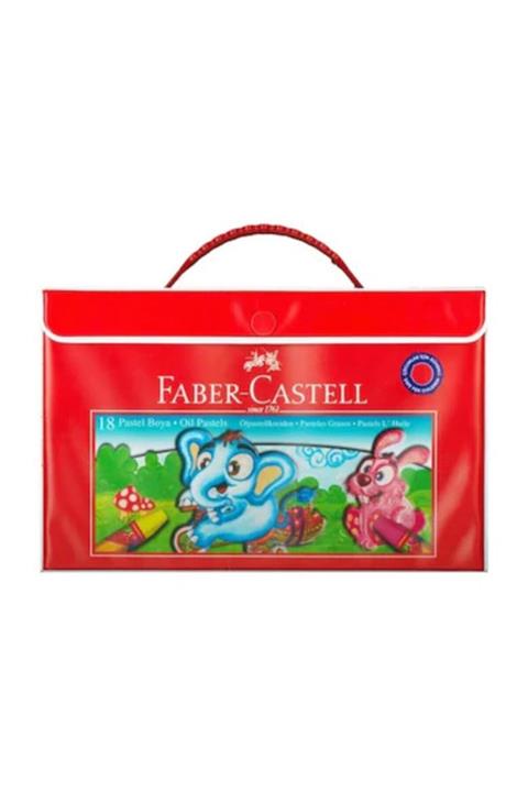 Faber Castell 18 Renk Çantalı Pastel Boya