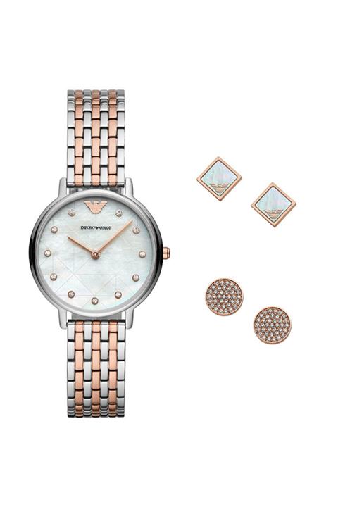 Emporio Armani Ar80019 Bayan Set Kol Saati Ve Küpe