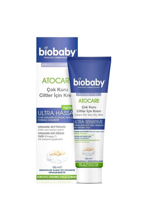 Biobaby Atocare Çok Kuru Ciltler Için Krem 100 ml
