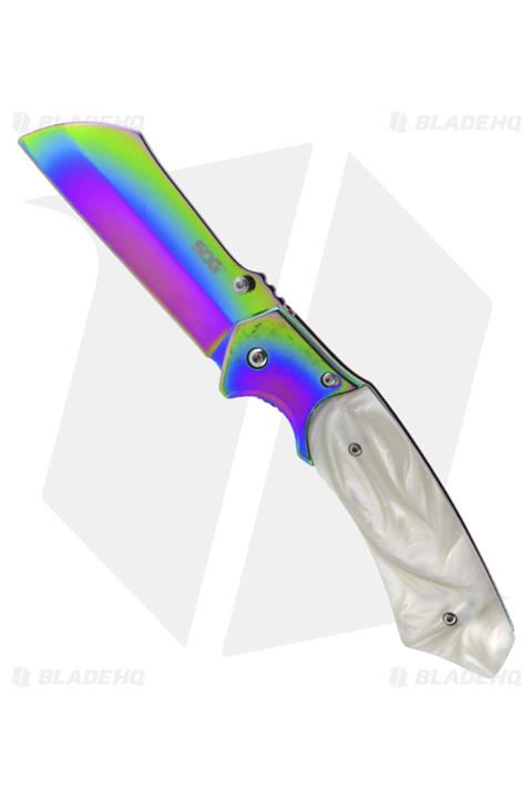 LAUREL DREAM Sog 0183 Raınbow Corne Eloksal Av Çakısı