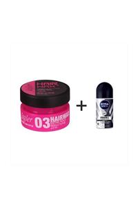 Jagler Wax Extra Hold+nivea Rollon 25 Ml