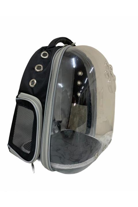 Week Evcil Hayvan Siyah Astronot Taşıma Çantası