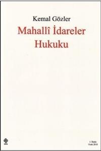 Ekin Yayınevi Mahalli Idareler Hukuku