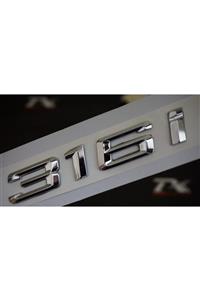 Bmw 3 Serisi F30 (20122016) Bmw 316i Bagaj Krom Metal 3m 3d Yazı Logo