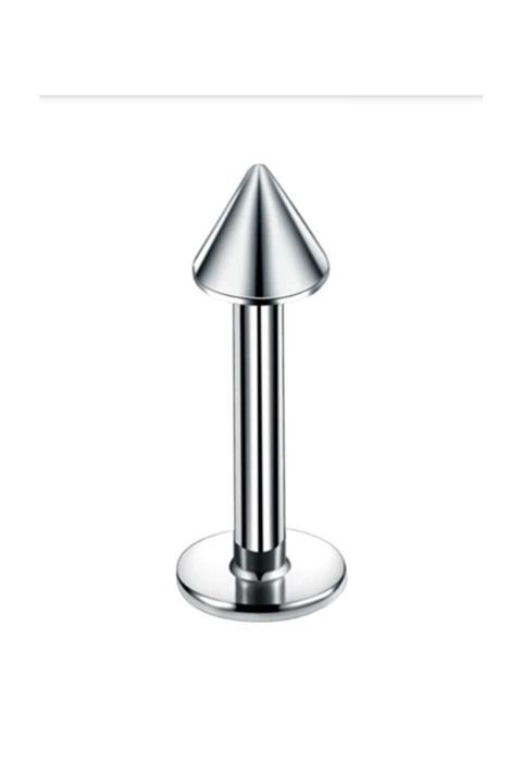 Takıparkxs Çelik 6mm Spike Uçlu Labret Piercing