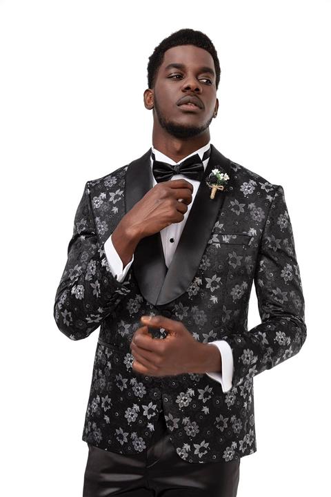 MEHMET EMİN TEKE Men's Wear Slimfit Damatlık 3'lü Takım Met Dt005 10