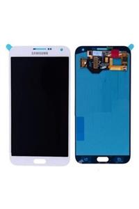Samsung Galaxy E7 Sm-e700 Lcd Ekran Dokunmatik Servis Orijinali Beyaz