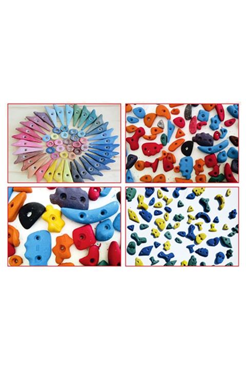 KING SPORT Tırmanma Duvarı Tutamak Seti - 28853