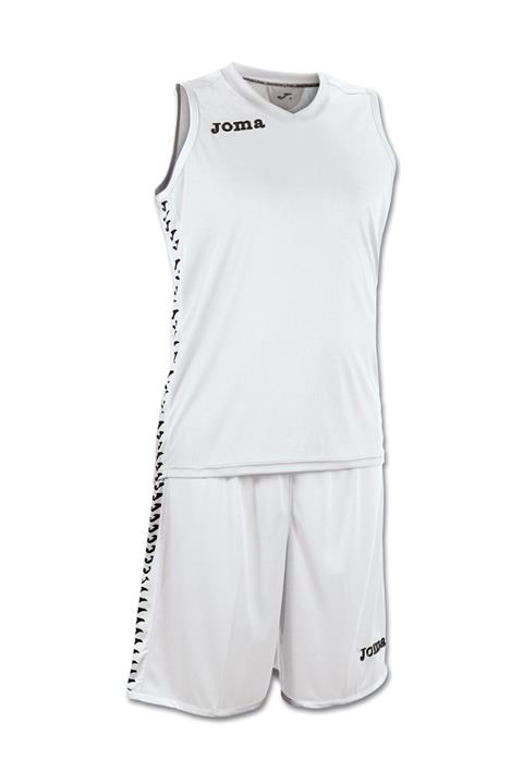 Joma Erkek Basketbol Forma & Şort Takımı Beyaz Pivot Set 1227,005