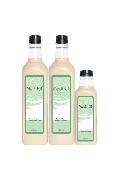 Medikil İçilebilir Sıvı Solüsyon Bentonit Kili 2.5 lt
