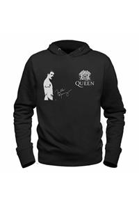 Alfa Tshirt Unisex Siyah Baskılı Sweatshirt