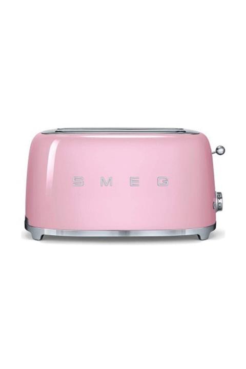 SMEG Pembe Ekmek Kızartma Makinesi 2x4