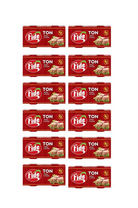 FİDE Acılı Ton Balığı 24 X 160 G