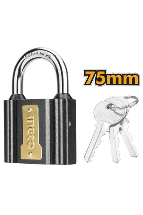 Marka Ingco Demir Asma Kilit 75mm Dıpl0701