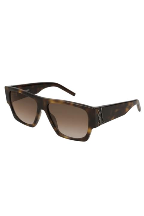 Saint Laurent Kadın  Güneş Gözlüğü Kahverengi Kemik Çerçeve Kahverengi Lens Uv400 Slpslm1700256