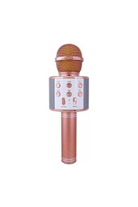 Wster Karaoke Mikrofon Dahili Hoparlörlü Usb Flash Destekli Ws-858