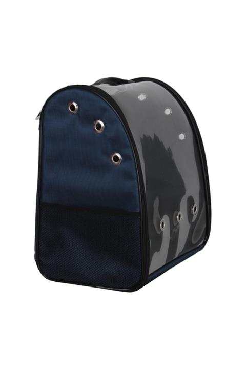 Sweet Markapet Kedi Köpek Taşıma Sırt Çantası 28*32*40 Cm Mavi