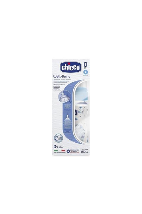 Chicco Silikon Normal Akış Pp Biberon 150 Ml - Erkek