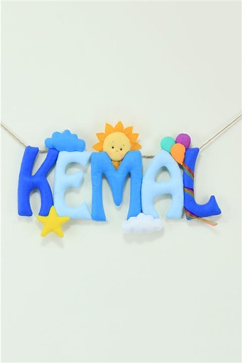Renkli Hayallerim Kemal Isimli Bebek Kapı Süsü