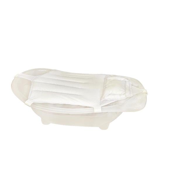 Sema Baby Köpüklü Kafa Destekli Bebek Banyo Filesi - Beyaz