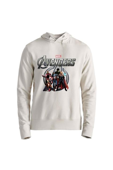 Alfa Tshirt Unisex Beyaz Avengers Sweatshirt