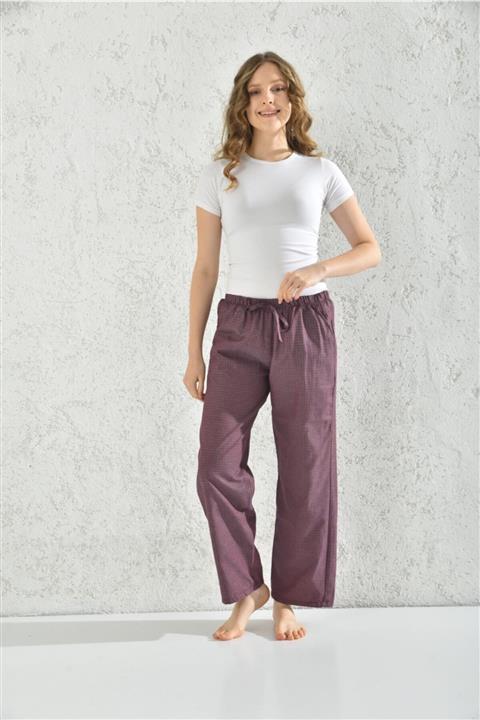 Rodi Kadın Desenli Dokuma Cepli Pijama