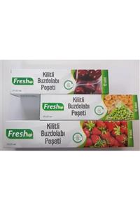 Fresh -up Kilitli Buzdolabı Poşeti 3 Lü Set