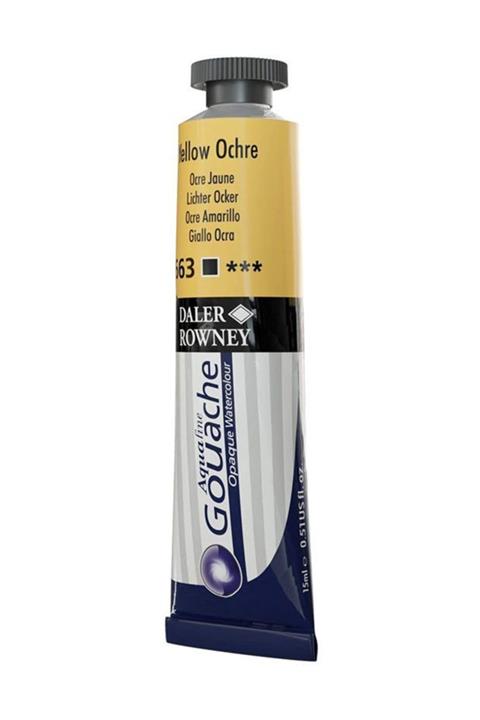 Daler Rowney Aquafine Opak Guaj Boya 15ml 663 Yellow Ochre