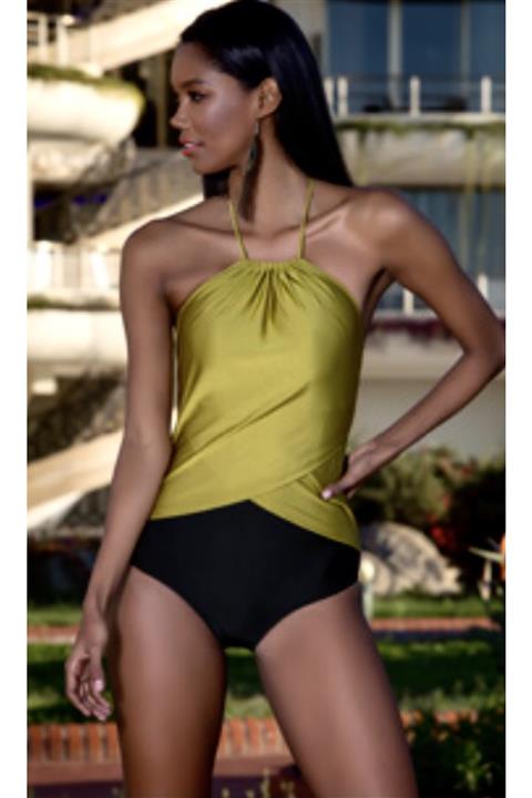 Armes Kadın Boyundan Bağlamalı Straplez Mayo