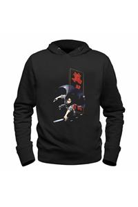 Alfa Tshirt Unisex Siyah Attack On Tıtan Sweatshirt