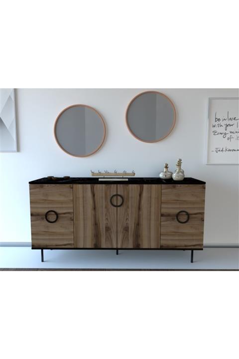 DECOMECH Retro Gizli Çekmeceli Konsol