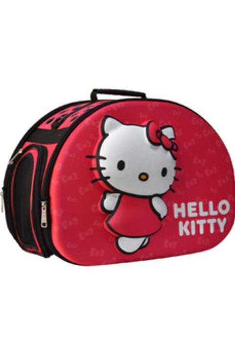 Hello Kitty Kedi Taşıma Çantası 3d Eva Kabartmalı Pembe