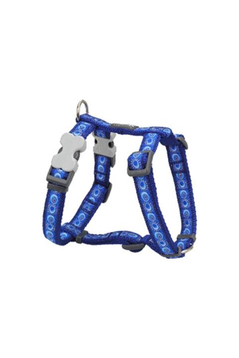 RedDingo Cosmos Desenli Lacivert Köpek Göğüs Tasması 12 Mm